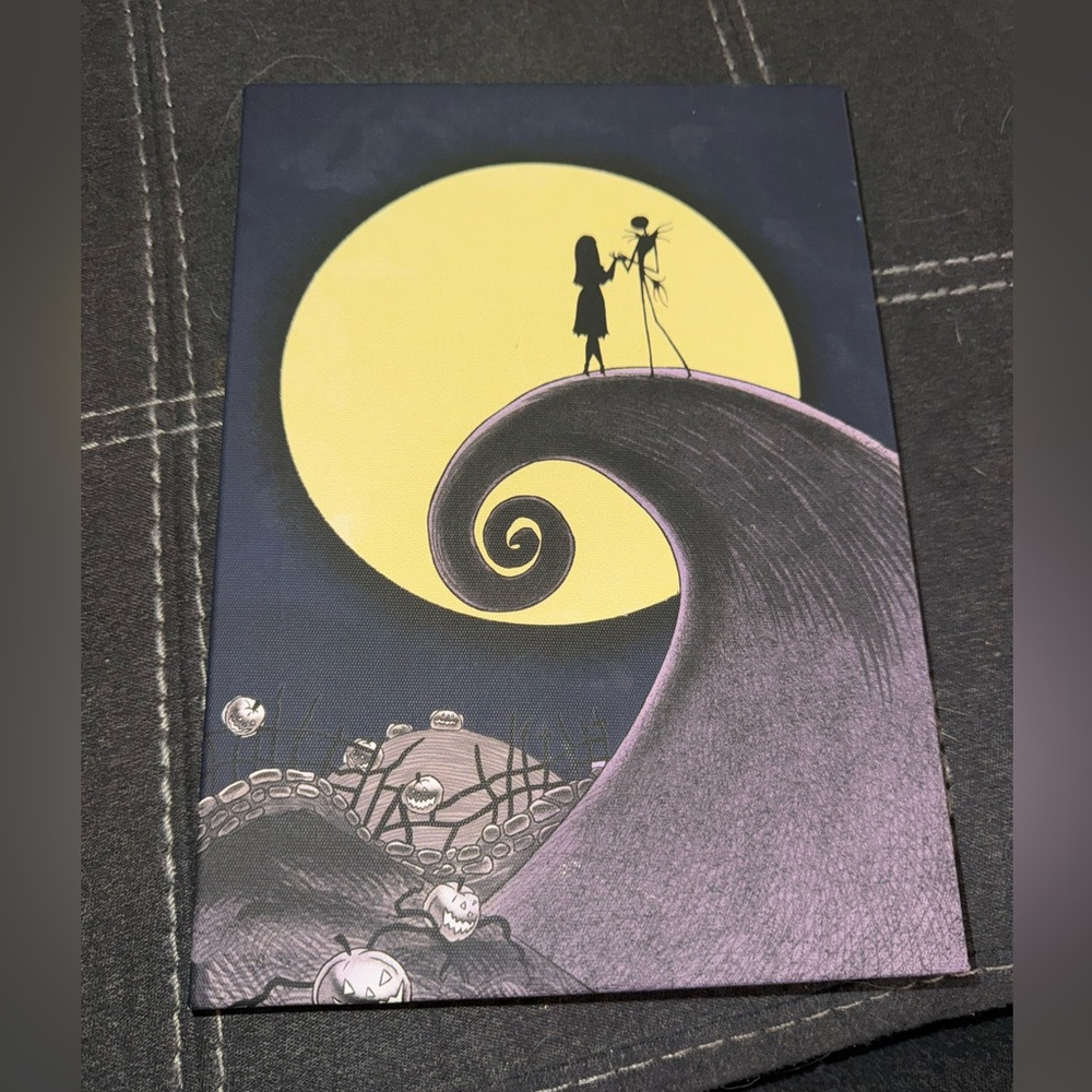 Magnetic Nightmare Before Christmas Canvas Art